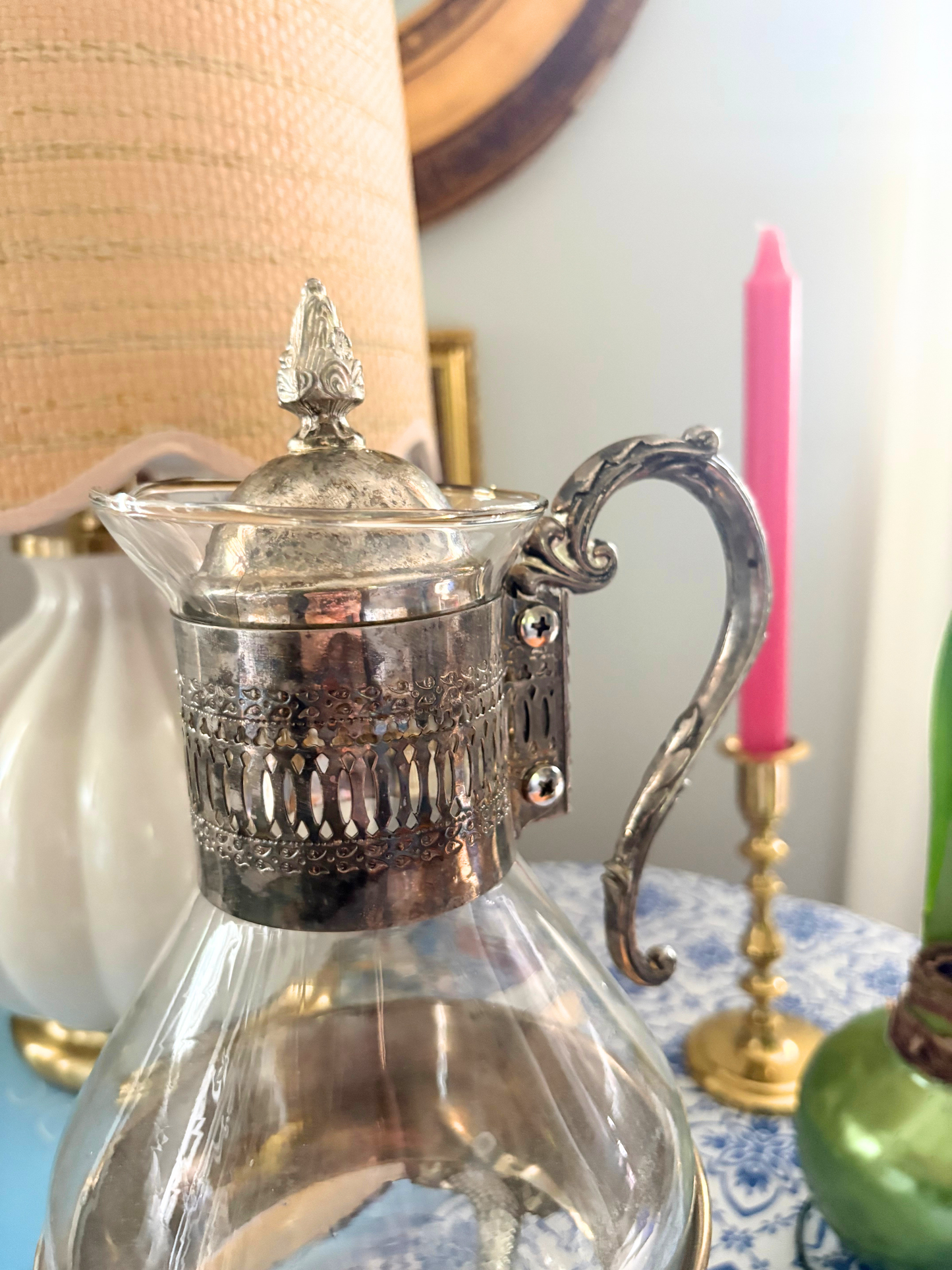 Silver Coffee Carafe
