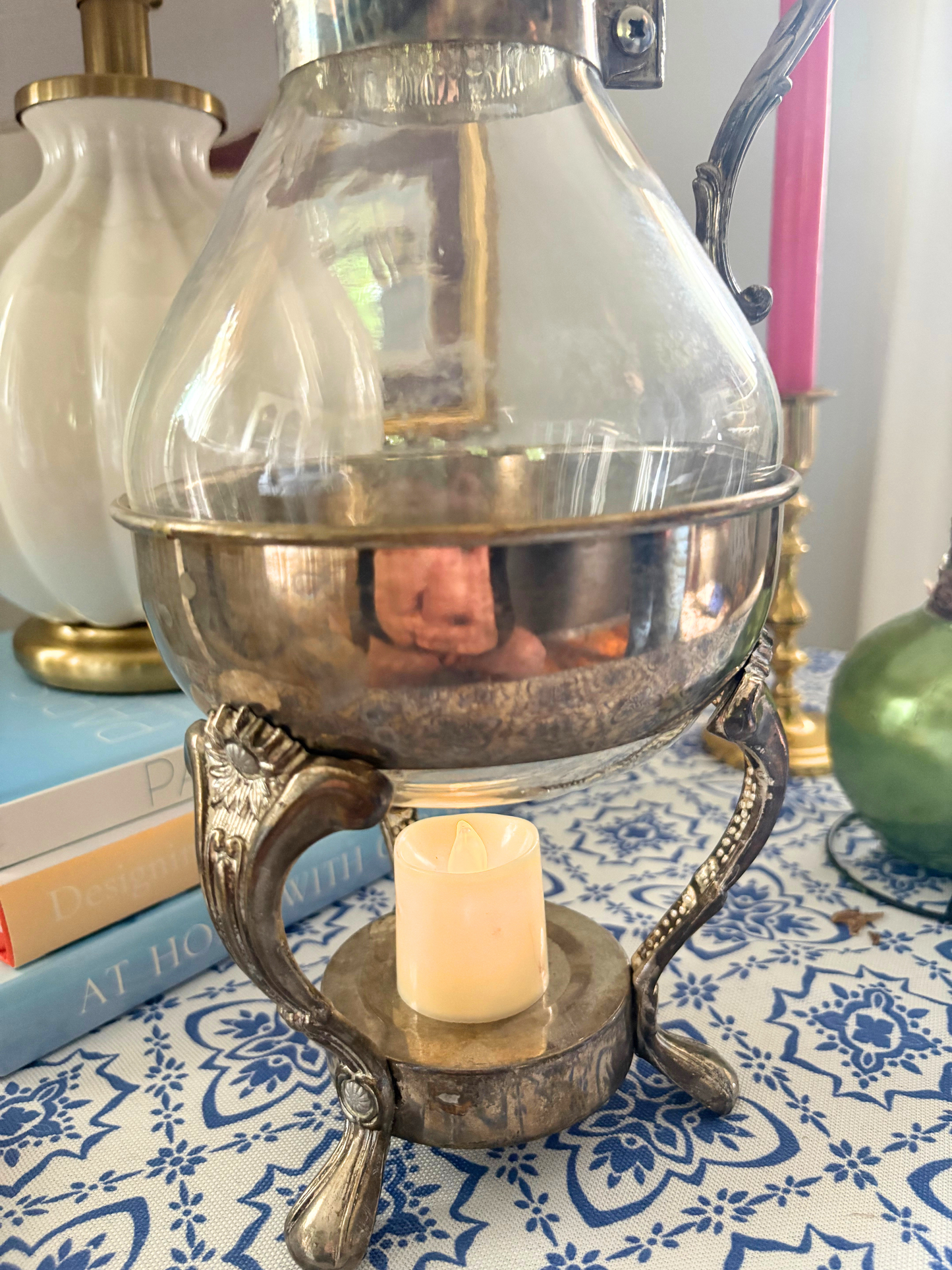 Silver Coffee Carafe