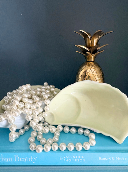 Oyster Shell Trinket Dish Set