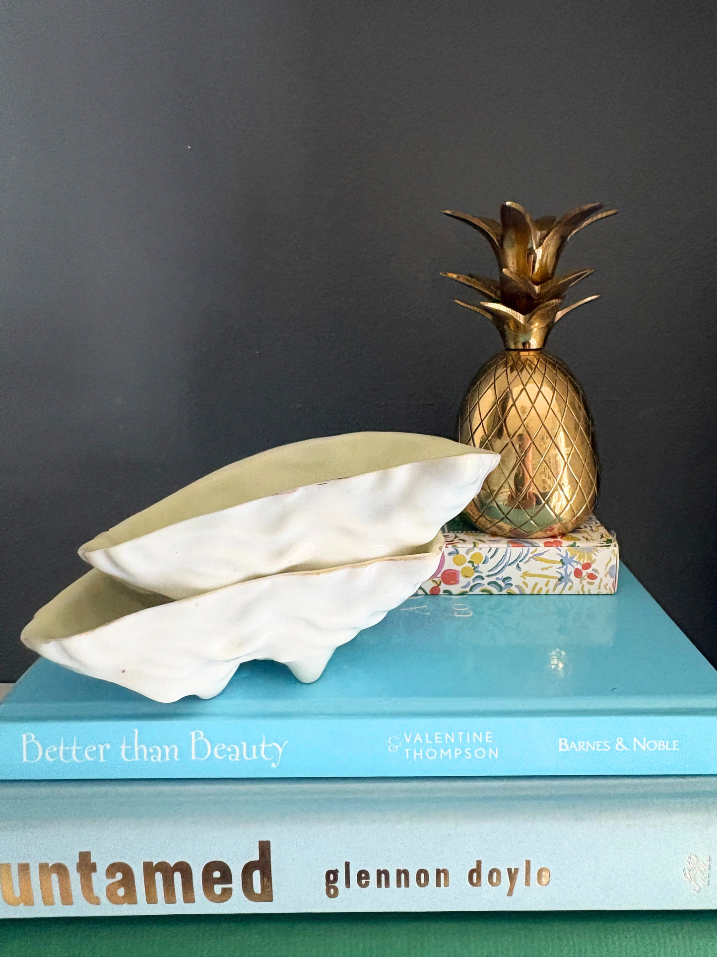Oyster Shell Trinket Dish Set