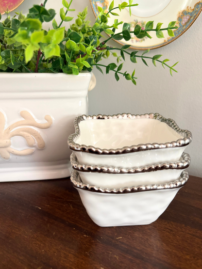 Ceramic Dimpled Bowl