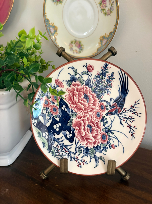 Rose Chinoiserie Plate
